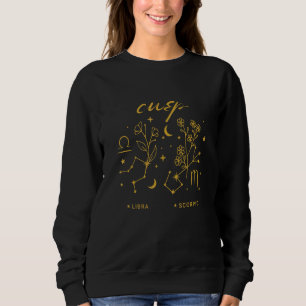 Libra Scorpio Cusp Zodiac Horoscope October birth Sweatshirt