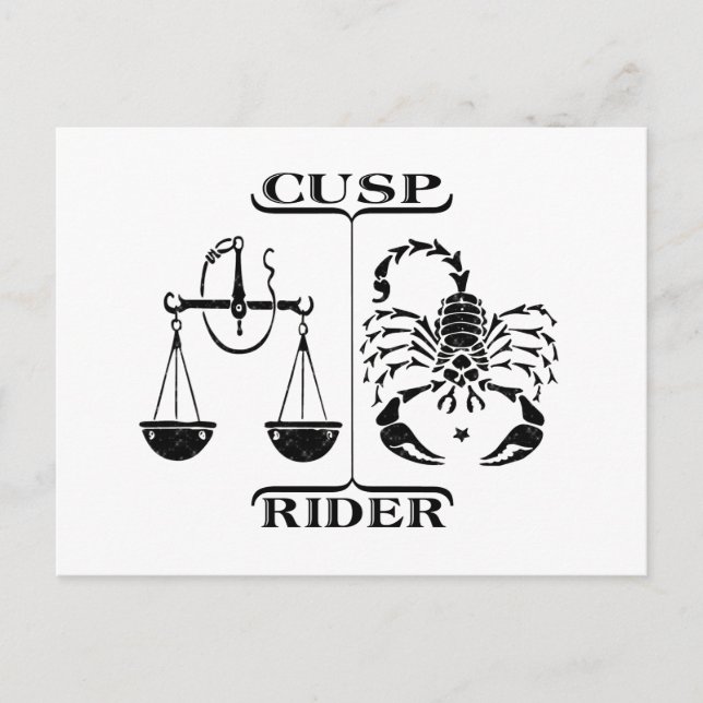 Libra/Scorpio Postcard (Front)
