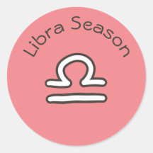 Libra Season Astrology Zodiac Sign Pink