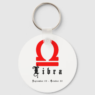 Libra, September 23 - October 22 Key Ring