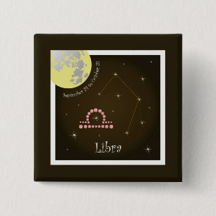 Libra September 24 to October 23 Buttons