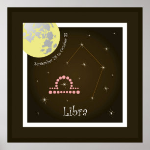 Libra September 24 to October 23 Poster