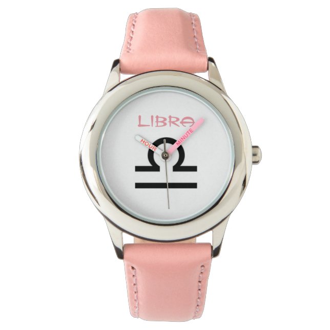 Libra Sign of the Zodiac. Children Watches. Watch (Front)