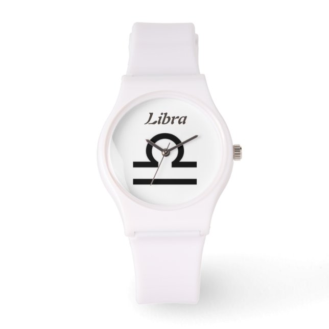Libra Sign of the Zodiac. Ladies Watches. Watch (Front)