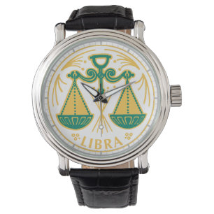 Libra Sign of the Zodiac Watch
