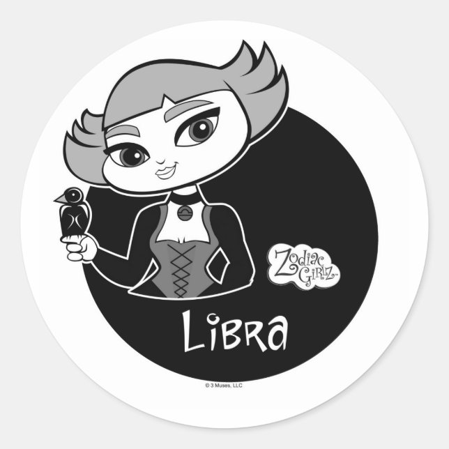 Libra Stickers (Front)