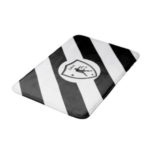 Libra symbol bath mat