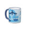 Libra “The Scales” air sign blue astrological mug