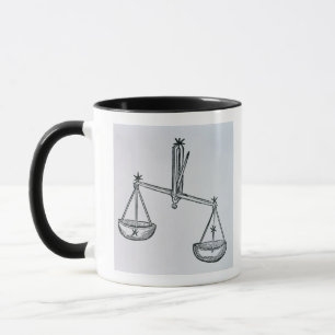 Libra (the Scales) an illustration from the 'Poeti Mug