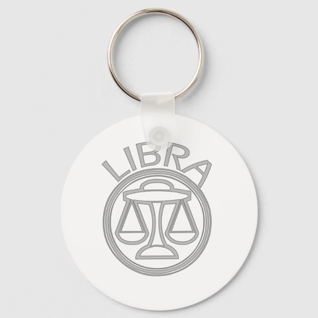 Libra the Scales Key Ring (Front)