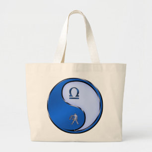 Libra the Scales Large Tote Bag