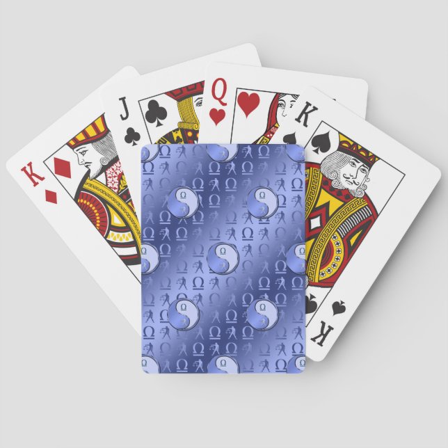 Libra the Scales Playing Cards (Back)
