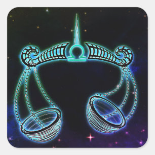 libra the scales zodiac stickers
