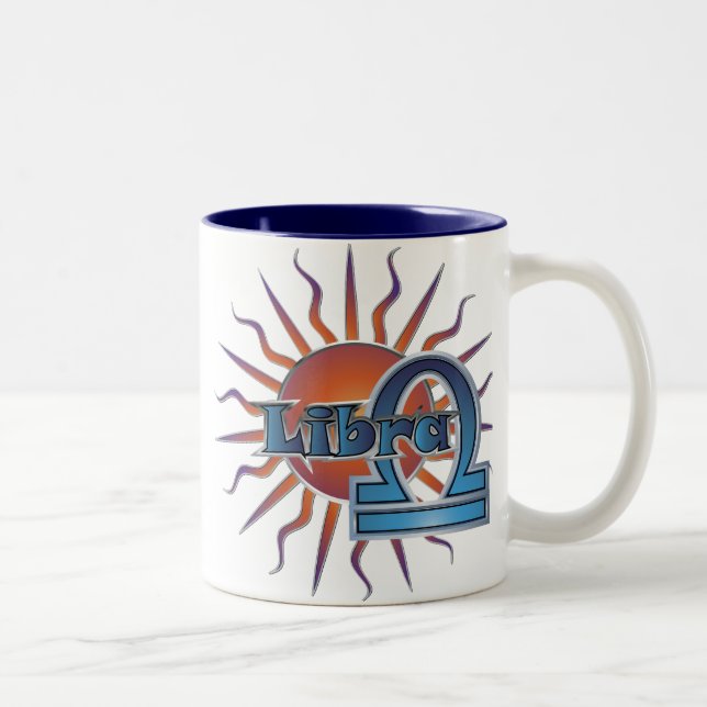Libra Two-Tone Coffee Mug (Right)
