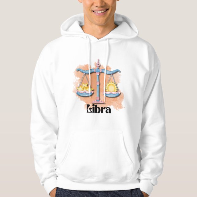 Libra Vibes Only Hoodie (Front)