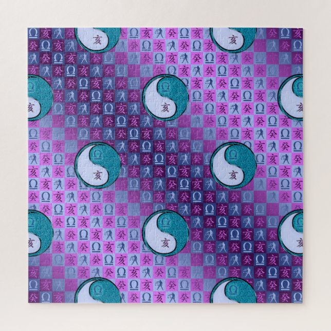 Libra & Water Boar Jigsaw Puzzle (Vertical)