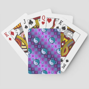 Libra & Water Boar Playing Cards
