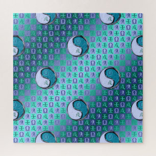 Libra & Water Dog Jigsaw Puzzle