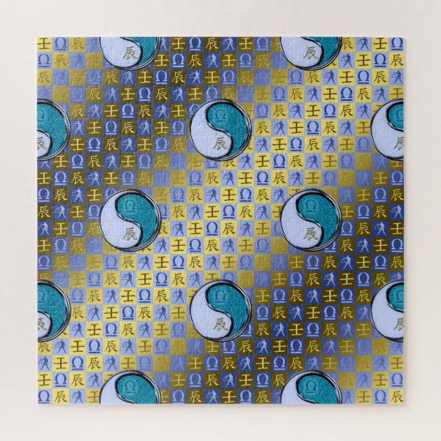 Libra & Water Dragon Jigsaw Puzzle (Vertical)