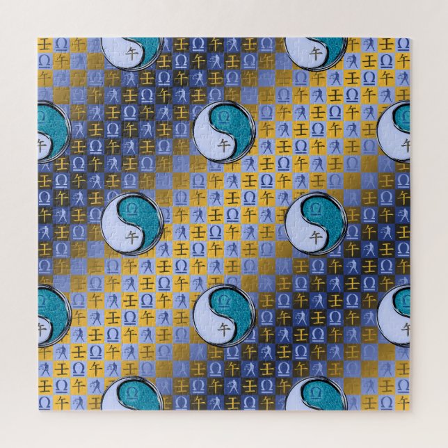 Libra & Water Horse Jigsaw Puzzle (Vertical)