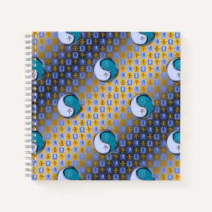 Libra & Water Horse Notebook