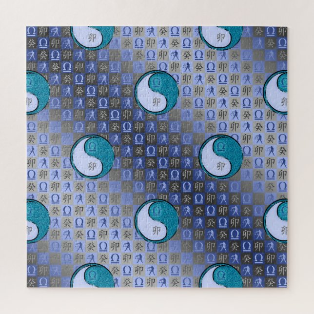 Libra & Water Rabbit Jigsaw Puzzle (Vertical)
