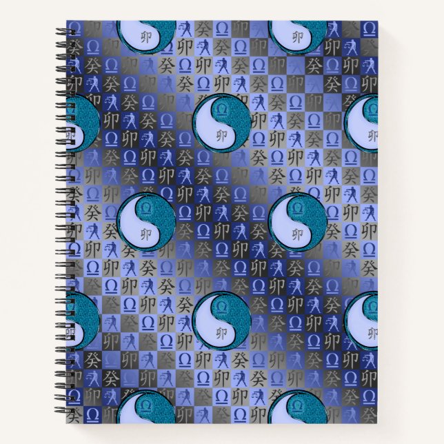 Libra & Water Rabbit Notebook (Front)