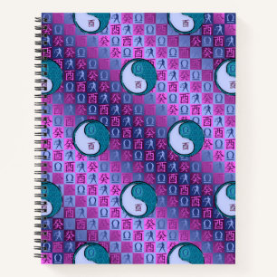 Libra & Water Rooster Notebook