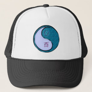 Libra & Water Rooster Trucker Hat