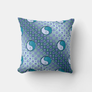 Libra & Water Snake Cushion