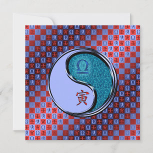 Libra & Water Tiger Card