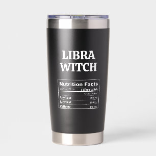 Libra Witch Zodiac Birthday Customisable BFF Trend Insulated Tumbler