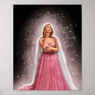 Libra Woman Poster