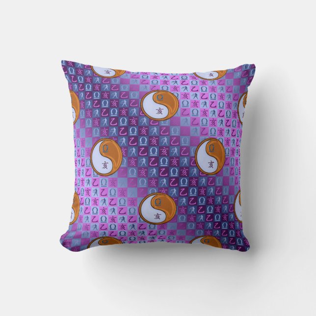 Libra & Wood Boar Cushion (Front)