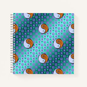 Libra & Wood Dog Notebook
