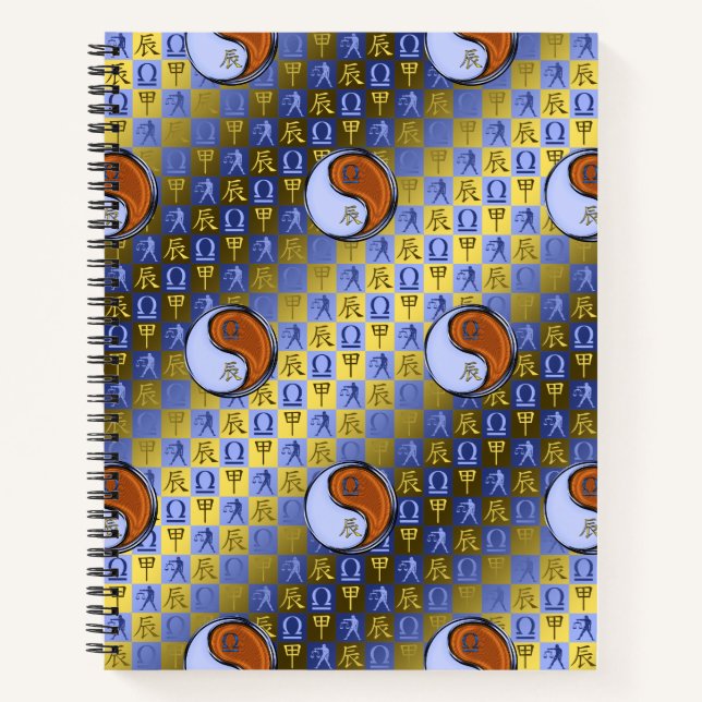 Libra & Wood Dragon Notebook (Front)