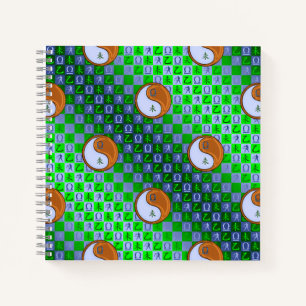 Libra & Wood Goat Notebook