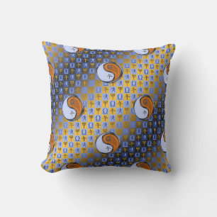 Libra & Wood Horse Cushion