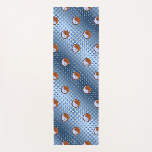 Libra & Wood Snake Yoga Mat (Front)