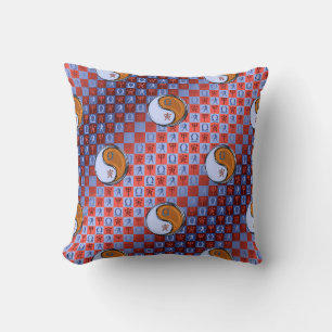 Libra & Wood Tiger Cushion