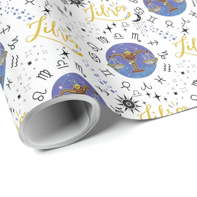 Libra Wrapping Paper (Roll Corner)