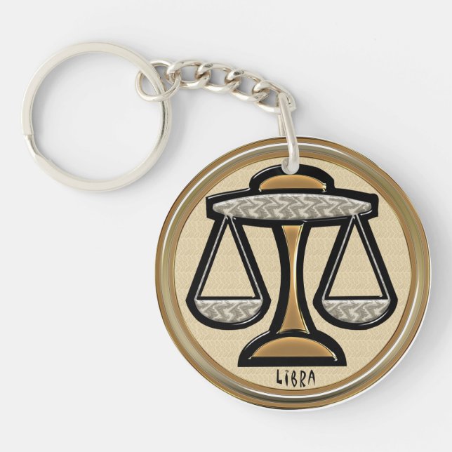 Libra Z Key Ring (Front)
