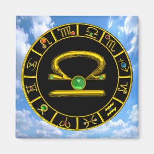LIBRA / ZODIAC BIRTHDAY SIGNS MAGNET