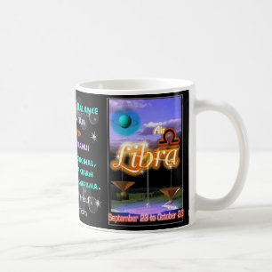 Libra zodiac Cup or mug