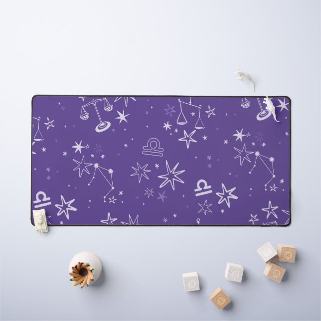 Libra Zodiac Desk Mat (Kids Table)