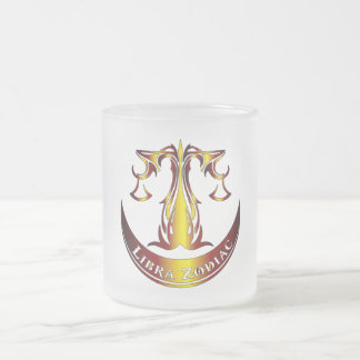 Libra Zodiac Glass Mug