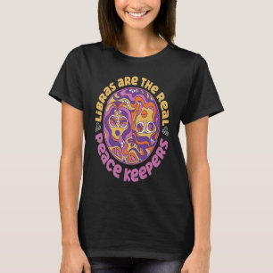 Libra Zodiac Libras Are The Real Peace Keepers T-Shirt