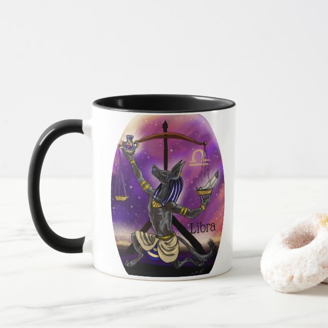 Libra Zodiac Mug (With Donut)