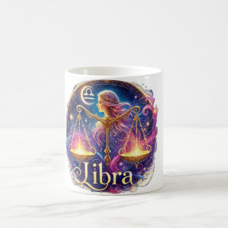Libra Zodiac Mug – Elegant & Celestial Design ♎✨
