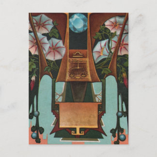 Libra - Zodiac Postcard
